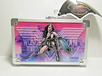 DC Comics Wonder Woman Purple Vaultz Locking Pencil Box Case & Key - NEW • $24.99