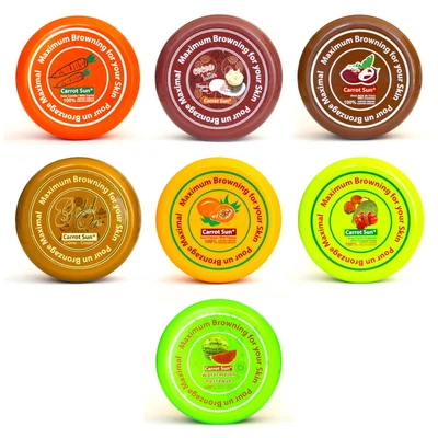 Carrot Sun Cream Sunbed Tanning Accelerator (350ml Tub) - ALL TYPES • £22.99