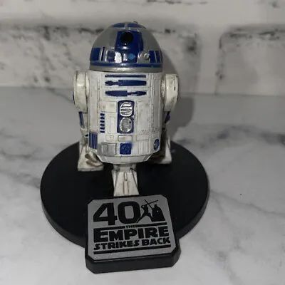 R2-D2 Star Wars Empire Strikes Back Mini PVC Figure Cake Topper Disney Store • $4.49