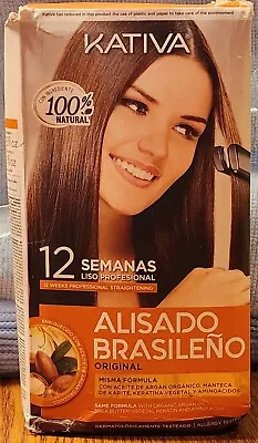 Kativa Keratin And Argan Oil Brazilian Straightening Kit • $19