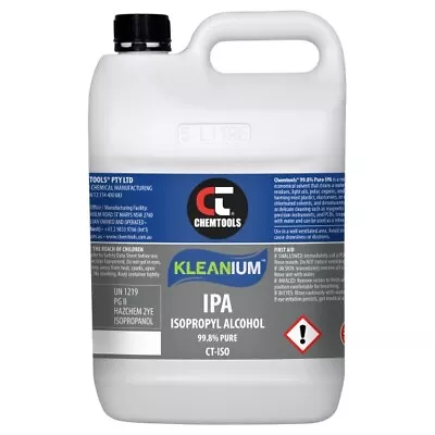 $50 • Buy Kleanium™ 99.8% Pure IPA Isopropyl Alcohol Spray 5 Litre