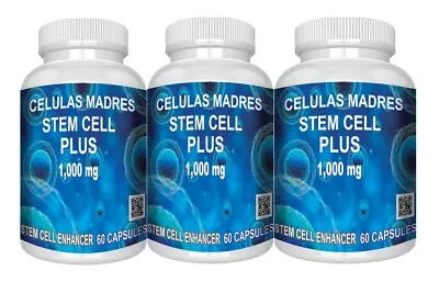 3 Steam Enhancer 100% Madre Cell+ Celulas Madres 180 CAPS • $16.79