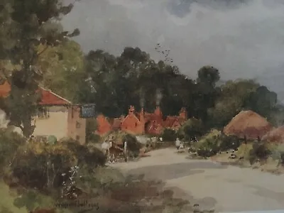 £4.50 • Buy Antique Print 1909 Woodside Near Lymington Hampshire Wilfrid Ball Painting Art