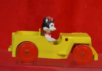 Marx Minnie Mouse Driving Willy's Jeep • $25