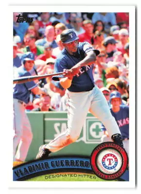 2011 Topps Vladimir Guerrero #67 Texas Rangers BASEBALL Card • $1.35