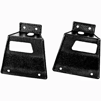 1967~1968 Mustang Rear Fold Own Seat Latch Cover Plate Pair Dynacorn - M3509 • $55