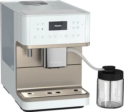 Miele CM 6360 MilkPerfection Lotus White WiFi Conn@ct Countertop Coffee Machine • $2024.25