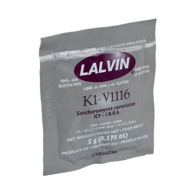 Lalvin K1 V1116 Fresh & Fruity Wine Home Brew Yeast • £2.10