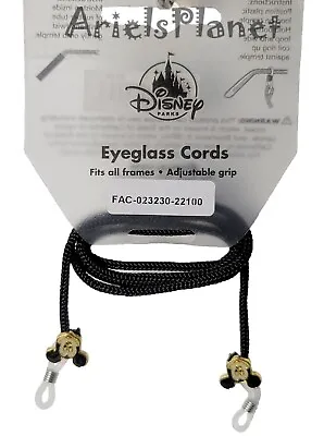 Disney Parks Mickey Mouse Eyeglass Sunglasses Adjustable Grip Carrying Cord • $20.95