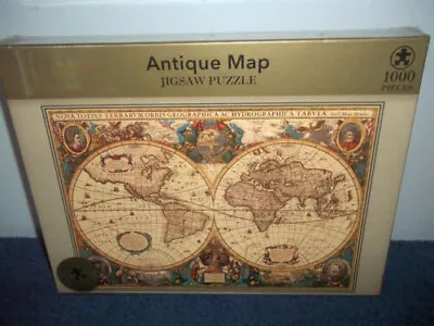 Antique Map - Marks And Spencer Puzzle - 1000 Piece Jigsaw - New & Sealed • £9.02