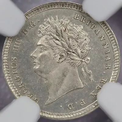 1823 Great Britain 2 Pence Maundy - NGC MS 62 • $175