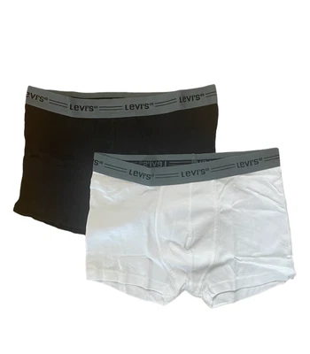 £9.99 • Buy CLEARANCE......Levi's Original 2 Pack Solid Basic Boxer Short Briefs - 2 Colours