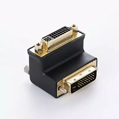 DVI-I Female To DVI-D Male Right Angle Adapter • $18.58