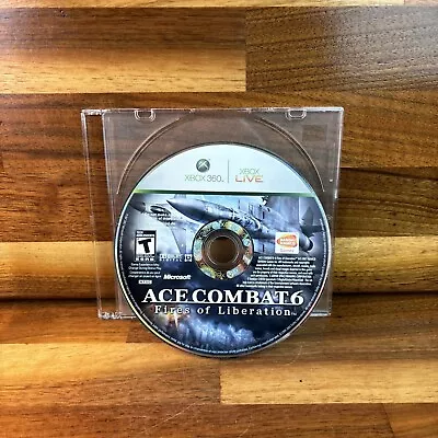 Ace Combat 6: Fires Of Liberation (Microsoft Xbox 360 2007) - DISC ONLY -TESTED • $8.25