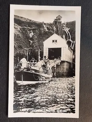 £5.95 • Buy Cadgwith Postcard C1955 Lizard Lifeboat RNLI Returns To Station Cornwall