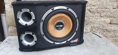Vibe Black Air Vented V12 Car Active Powered Sub Woofer Bass Bin Speaker 12  • $93.34