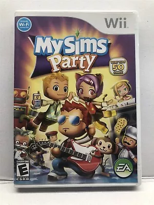 Nintendo Wii - MySims Party - My Sims - Complete W/ Manual - Tested Working • $9.99