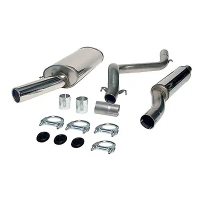 £405.96 • Buy Jetex Resonated 2.5'' Back Exhaust System Suits VW Golf GTI MK1 - T29-H6R