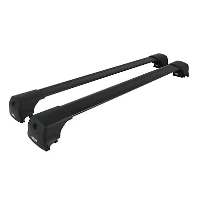 Roof Rack Cross Bars Luggage Carrier For Volvo XC90 II 2016-2024 Alu Black 2 Pcs • $159.99