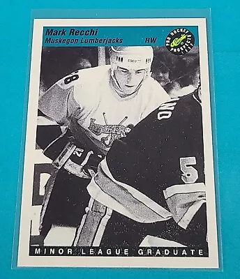 1993  Classic Pro Prospects #34 Mark Recchi Muskegon Lumberjacks Hockey Card S4 • $2.99