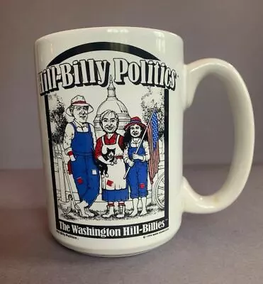 1994 Bill Hillary Chelsea Clinton Hillbillies Politics Comic Mug Monica Lewinsky • $24.99