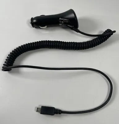 Motorola Official Mini USB In Car Charger | SYN1630A | TomTom NavMan Sat Nav • £6.99
