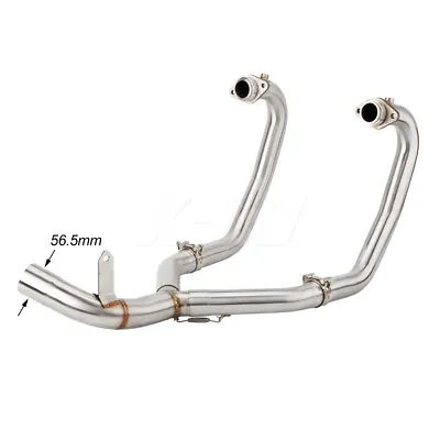 For MOTO GUZZI V85TT 2021-2023 V85 TT Motorcycle Exhaust Header Link Pipe • $273