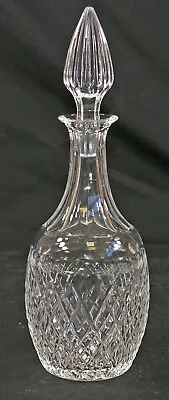 Vintage Lead Crystal Decanter Hand Cut  SH39 • £29.99