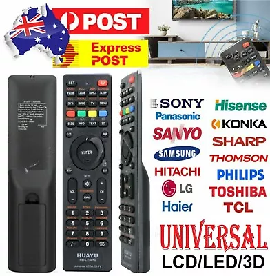 Universal TV Remote Control LCD/LED For Sony/Samsung/Panasonic/LG/Sharp/Soniq AU • $12.99