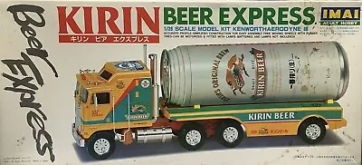 Rare IMAI 1/28 Kirin Beer Express Kenworth Aerodyne Model Kit • £70