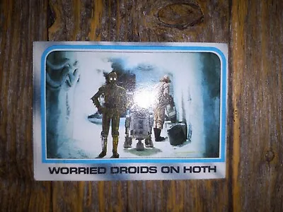 1980 Topps Star Wars: The Empire Strikes Back - Worried Droids On Hoth Card #154 • $1.99