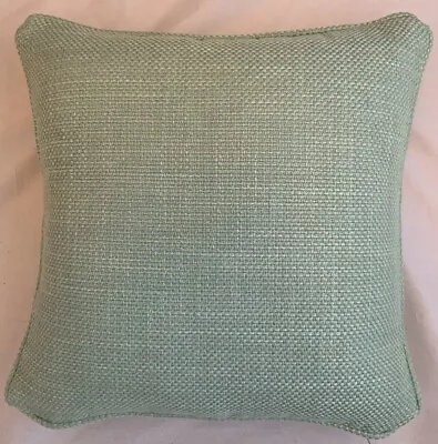 A 16 Inch Cushion Cover In Laura Ashley Dalton Eau De Nil Fabric • £16.99