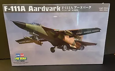 Hobbyboss Kit #80348 F-111A  Aardvark  1:48 Scale FACTORY SEALED • $65