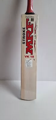 SALE: MRF VK 18 Stroke English Willow Cricket Bat FULL PROFILE  • £89.99