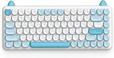 IQunix M80 Kitty Cat Mech Keyboard Bluetooth/Wire 84 Key Backlit WIN/MAC/AND/IOS • $99