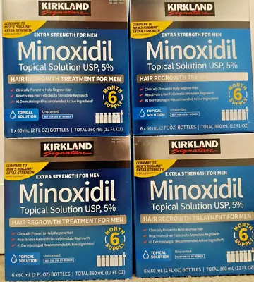 24 Months Kirkland Generic Minoxidil 5% Mens Hair Loss Regrowth Treatment • $99.99