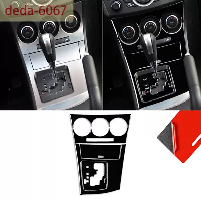 Piano Black Center Console Gear Shift Panel Trim For Mazda 3 Axela 2010-13 TypeB • $28.18