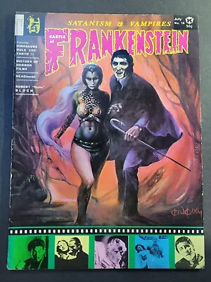 Castle Of Frankenstein #16 1971 Horror Film Magazine Vampires Dracula Rob Bloch • $19.95