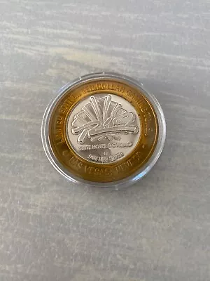 $15 • Buy LAS VEGAS RIO CASINO $10 Gaming Coin .999 Silver