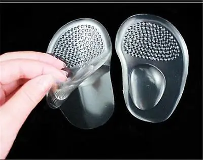 Silicone Gel Ball Foot Cushion Insoles Metatarsal Support Insert Pad Shoes:da • £3.90