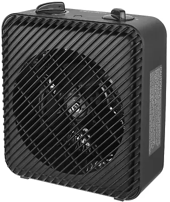 $15.55 • Buy Pelonis 1500W 3-Speed Electric Fan-Forced Space Heater, PSH08F1ABB, Black