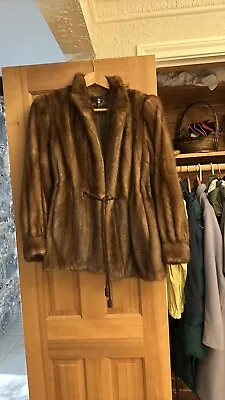 John Fauben  Genuine Mink  Long Jacket/coat • $280
