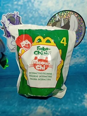 2001 McDonald's Happy Meal Toy Robo-Chi Pets # 4 Meow-Chi • $4.99
