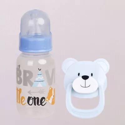 New Magnetic Dummy Pacifier+Feeding Bottle For DIY Reborn Baby Dolls Accessories • £6.98