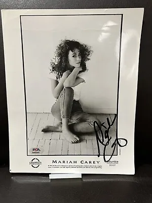 Mariah Carey Signed Autographed 8x10 Photo Vintage Emotions Rare Young PSA COA A • $399.99