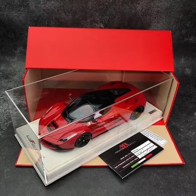 MR Collection 1/18 Ferrari LaFerrari  Car Model New Rosso Corsa Metallic LE99 • $699