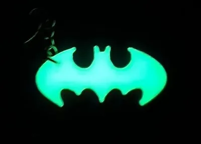Batman Keychain Inspired Glow In The Dark • $3.29