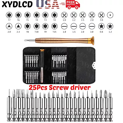 Screwdriver Set Tools For Apple MacBook IPhone Samsung PC Tablet Laptop 25 In 1 • $4.99
