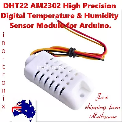 DHT22 AM2302 High Precision Digital Temperature & Humidity Sensor Probe. • $10.99