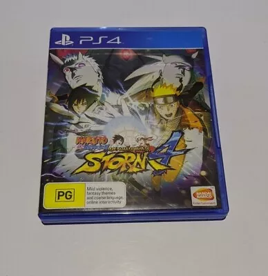 Naruto Shippuden : Ultimate Ninja Storm 4 | Sony Ps4 | Pal • $19.99